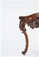 A German carved oak console table - image-2