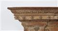 A Neoclassical carved softwood chimneypiece - image-3