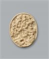 Johann Michael Maucher, circle of - A carved ivory relief with a gathering of Greek gods, circle of Johann Michael Maucher - image-1