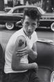 Bruce Davidson - Lefty showing off his new tattoo (from the series: Brooklyn Gang) - image-1