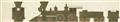 Lyonel Feininger - Lokomotive mit Tender (American eight-wheeler with funnel shaped smokestack, straight fire box lamp). Dazu: Die Konstruktionszeichnung, Zug im Profil - image-2