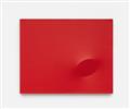 Turi Simeti - Un ovale rosso - image-1