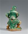 A sancai-glazed figure of lokapala. Ming dynasty, 16th century - image-2