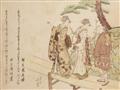Katsushika Hokusai
Yanagawa Shigenobu - Gruppe von surimono - image-3