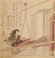Katsushika Hokusai
Yanagawa Shigenobu - Gruppe von surimono - image-7