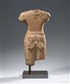 A Baphuon sandstone male torso. Cambodia. 11/ early 12th century - image-2