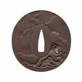 A Choshu iron tsuba. Edo period, early 19th century - image-2