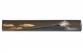 A shibuichi kozuka by Juzan. Edo period, 19th century - image-1