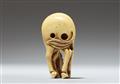 An ivory netsuke of a grazing horse. Around 1800 - image-3