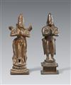 Two South Indian copper alloy figures of Rama. 17th century or earlier - image-1