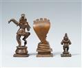 Three South Indian copper alloy figures of Krishna. 19th century and earlier - image-2