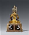 A fire-gilt bronze figure of Buddha Amitayus. Qianlong period, around 1770 - image-2