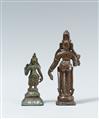 Zwei kleine Figuren. Bronze. Süd-Indien. 19. Jh. oder früher - image-2