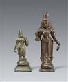 Two South Indian copper alloy bronze figures. 19th century or earlier - image-1