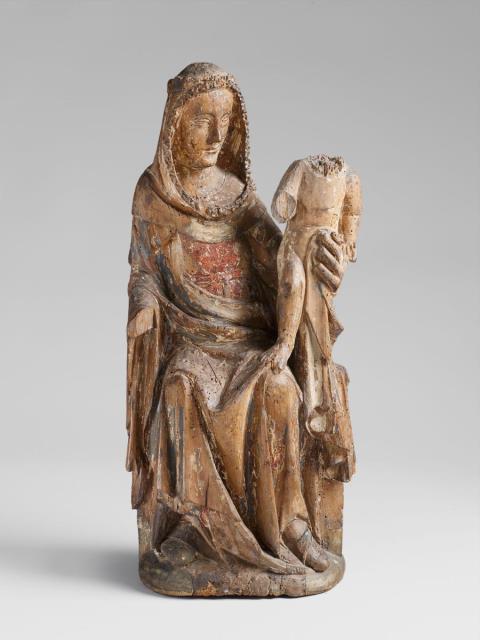  Probably Italy - THE VIRGIN ENTHRONED