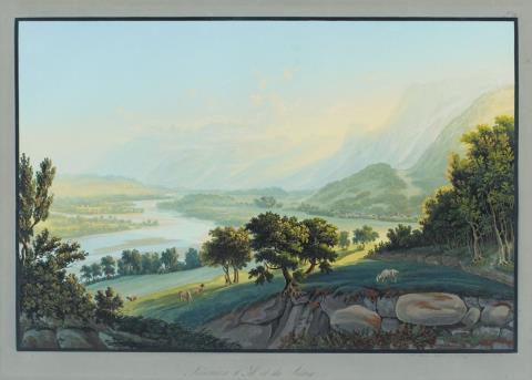 Johann Ludwig Bleuler - THE CONFLUENCE OF THE ILL AND THE RHINE