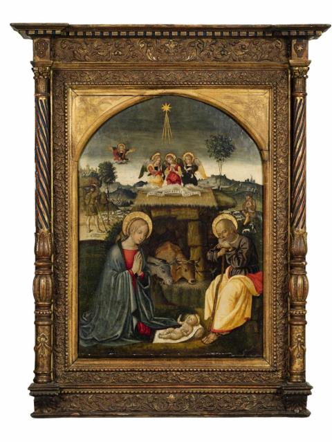 Marcantonio Aquilio - The Adoration of the Child