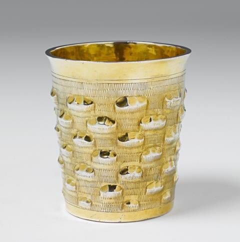 Paulus Parisius - A Königsberg silver gilt beaker