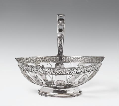 Johann Heinrich Lorenz Kleucker - A Lüneburg silver bread basket