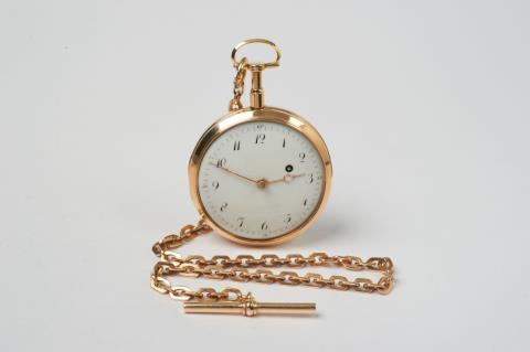  Charlemont - Goldene Taschenuhr mit Repetition