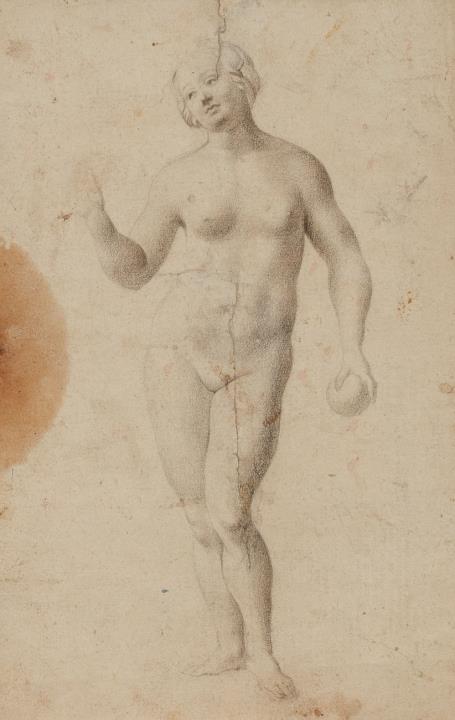 Francesco di Cristofano Franciabigio - Stehende Venus mit Apfel