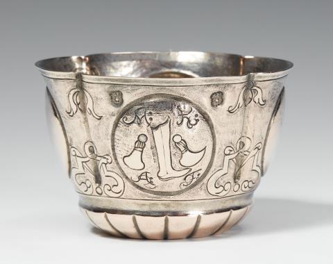 Johann Michael Konszwaldt - A Siebenbürgen silver guild beaker. Presumably Kremnitz, Johann Michael Konszwaldt, ca. 1728.