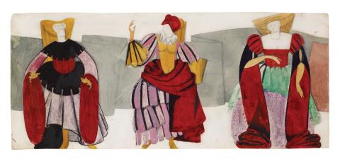 Fedor Fedorovich Fedorovsky - "Faust. Three Women's Costumes"