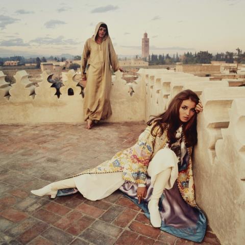 Patrick Lichfield - Paul and Talitha Getty, Marrakech Marokko