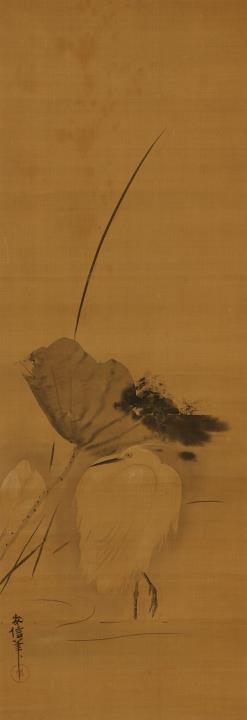 Yasunobu Kano - A pair of hanging scrolls in the manner of Kano Yasunobu (1613-1685)
