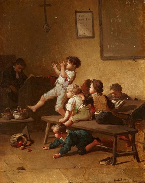 Francois Louis Lanfant de Metz - The Classroom