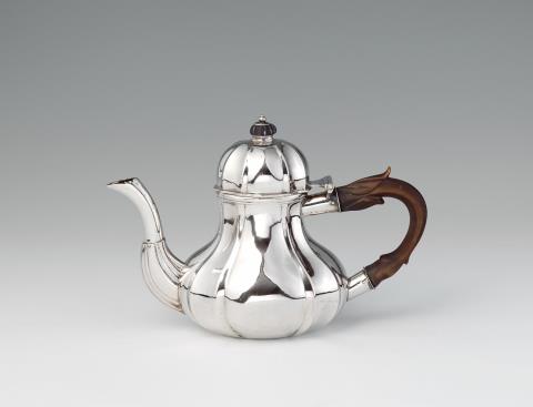 Knud Rasmussen Brandt - A Danish silver teapot