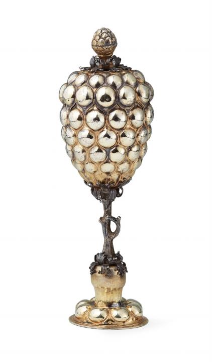 Michael Mader - A Nuremberg silver gilt goblet
