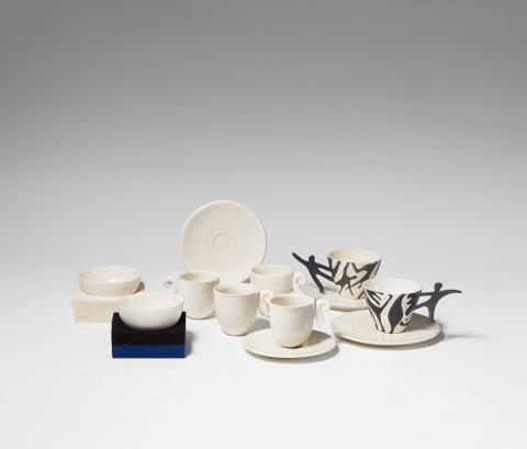 Stefanie Montagna - Eight artist designed porcelain coffee cups