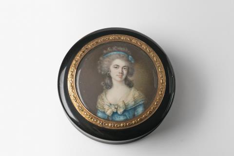 Antoine Vestier - Louis XVI-Bonbonnière à Miniature