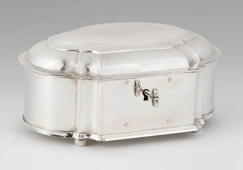 Friedrich Gronow - A Schwerin silver sugar box