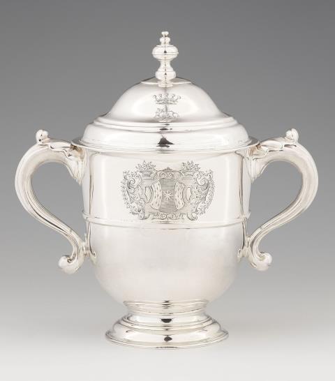 Francis Garthorne - A Queen Anne silver loving cup
