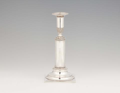 Johann Theodor Friedrich Volkmar - A Soest silver candlestick
