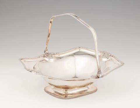 Dorothy Langlands - A George III silver basket