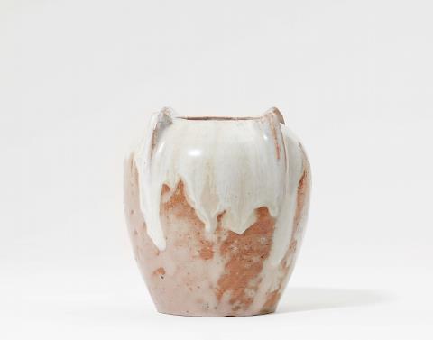 André Metthey - A salt glazed stoneware vase by André Metthey