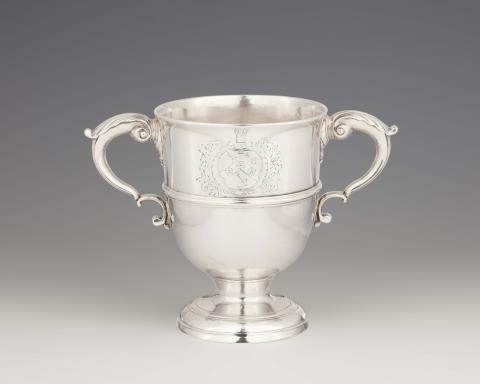 William Townsend - A George II silver loving cup