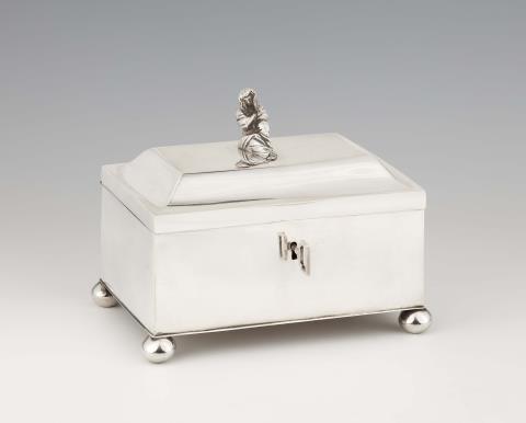 Balthasar Gottfried Ferdinand Andreack - A Neoclassical Berlin silver sugar box