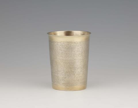 Otto Varnhorst - A Wesel silver snakeskin beaker