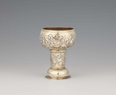 Christoph Beer - A Nuremberg silver beaker in the form of a rummer