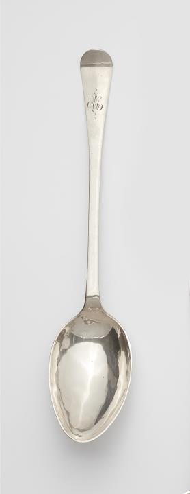 Johan Anthon Coenen - An Elberfeld silver serving spoon