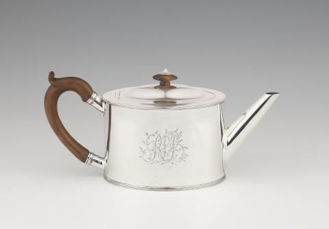 Thomas Daniell - A George III London silver teapot