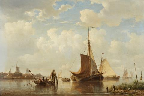 Everhardus Koster - Ansicht von Dordrecht