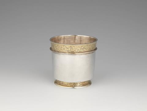 Jos Sohm - An Überlingen parcel gilt Renaissance silver beaker