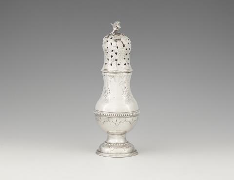 Johann Ernst Hertel - An Anklam silver sugar caster