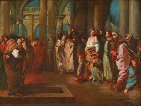 Lorenzo Tiepolo - Die Verurteilung einer Vestalin