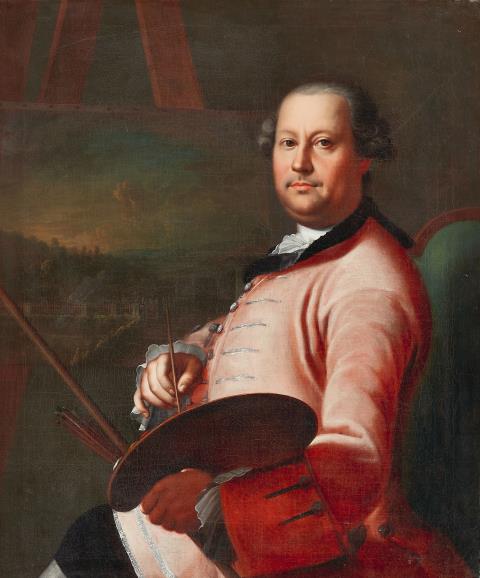 Johann Ulrich Schnetzler - Porträt Christian Georg Schütz d. Ä.